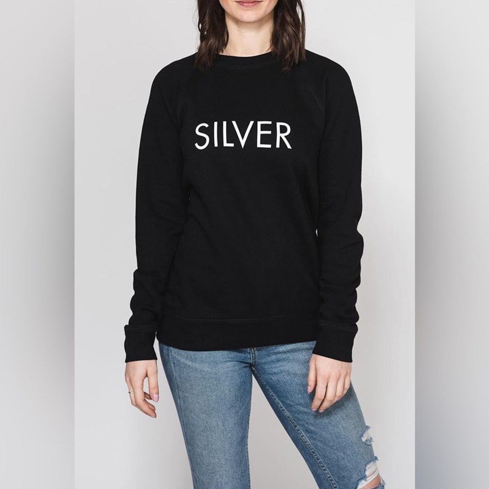 BNWT Brunette The Label Black Sweatshirt